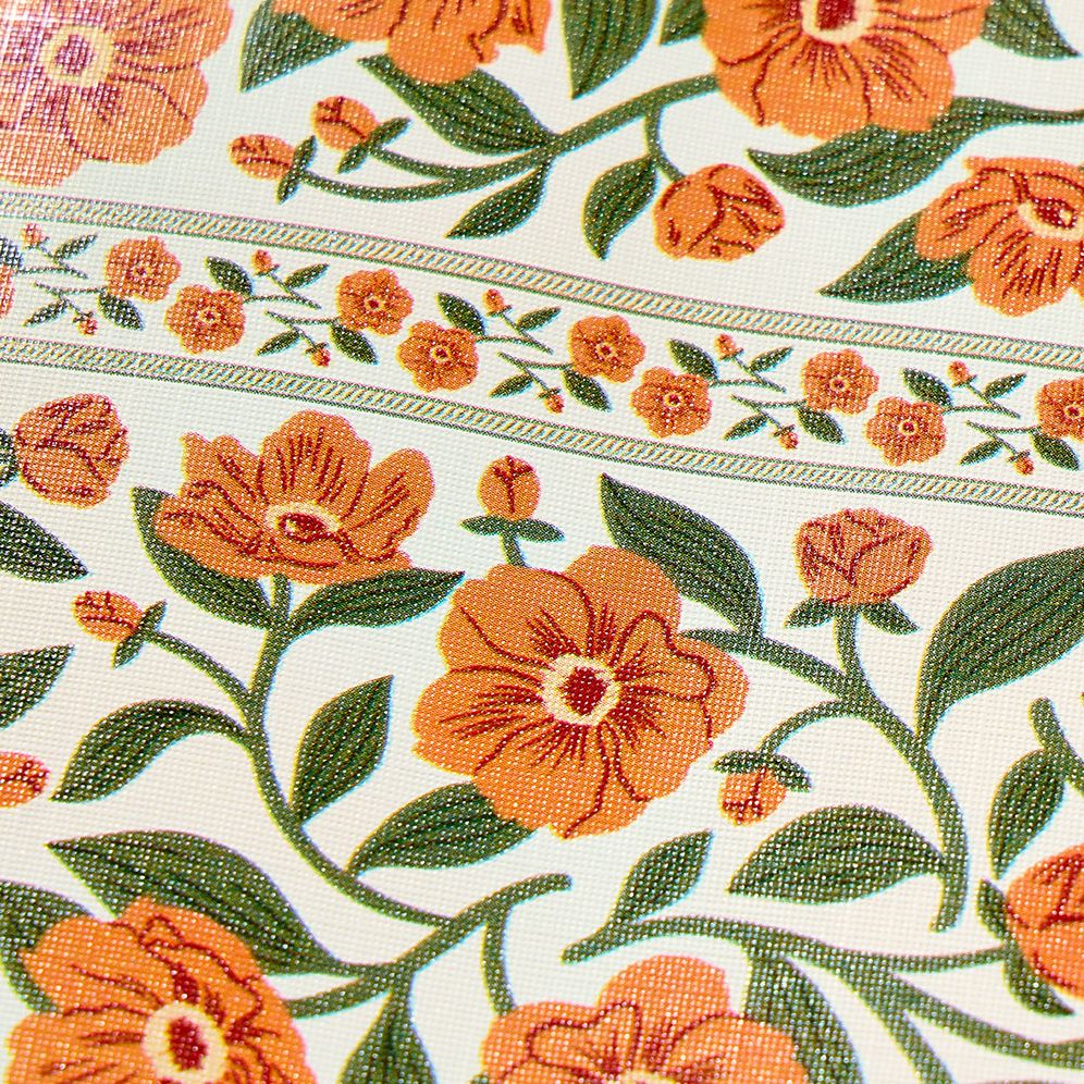 Tapestry Floral Textured Roll Wrap
