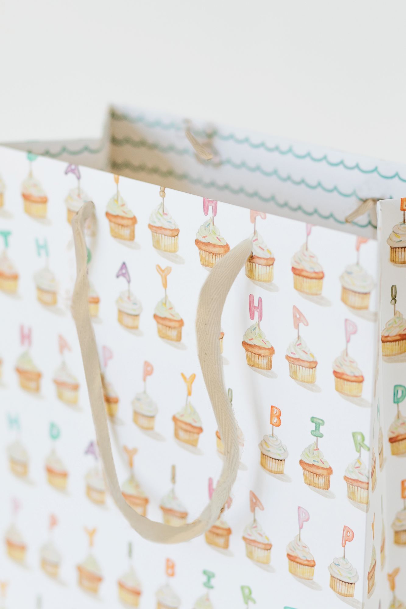 Birthday Cupcakes Medium Gift Bag