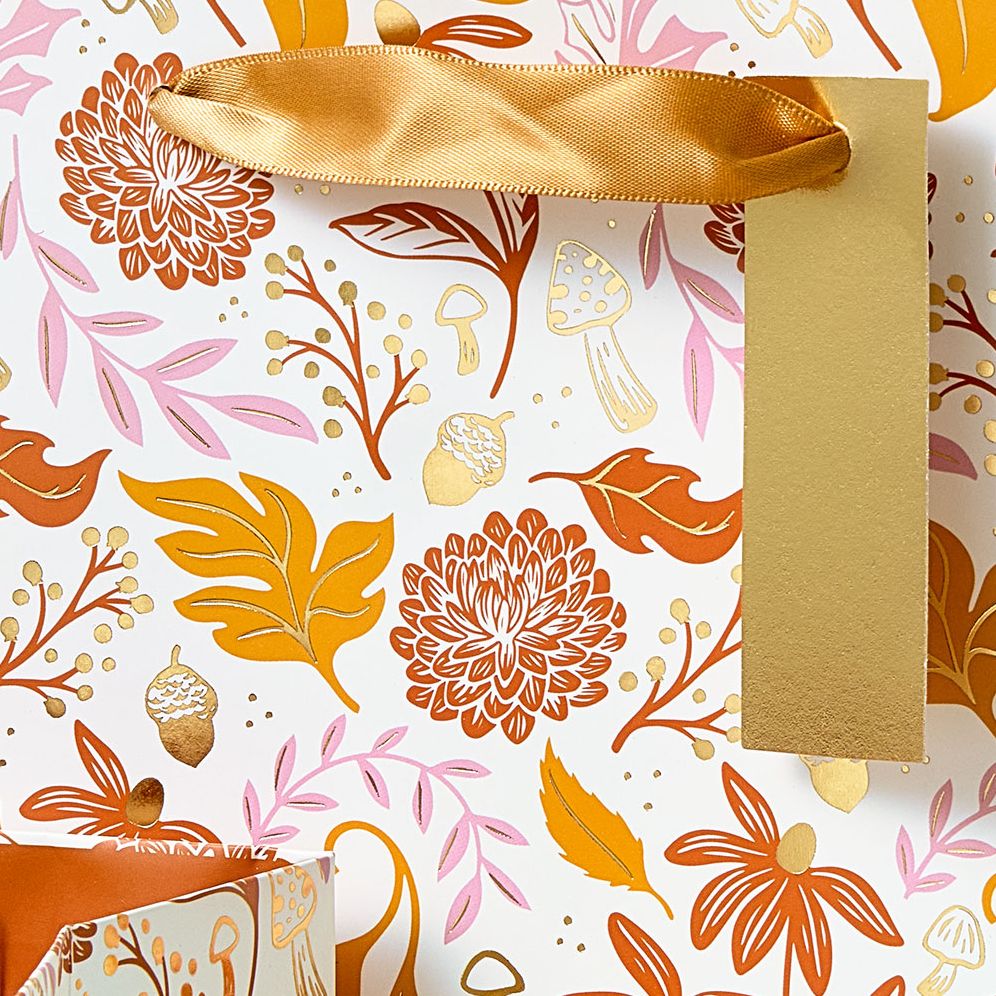 Harvest Botanical Small Square Gift Bag
