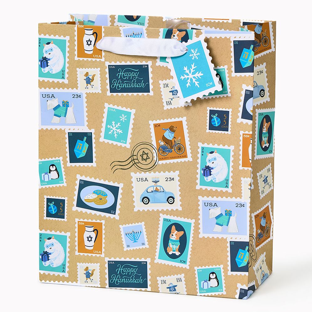 Hanukkah Mail Medium Gift Bag