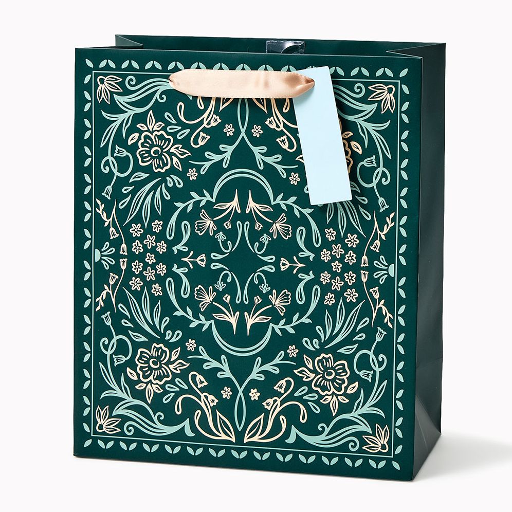 Folk Floral Medium Gift Bag