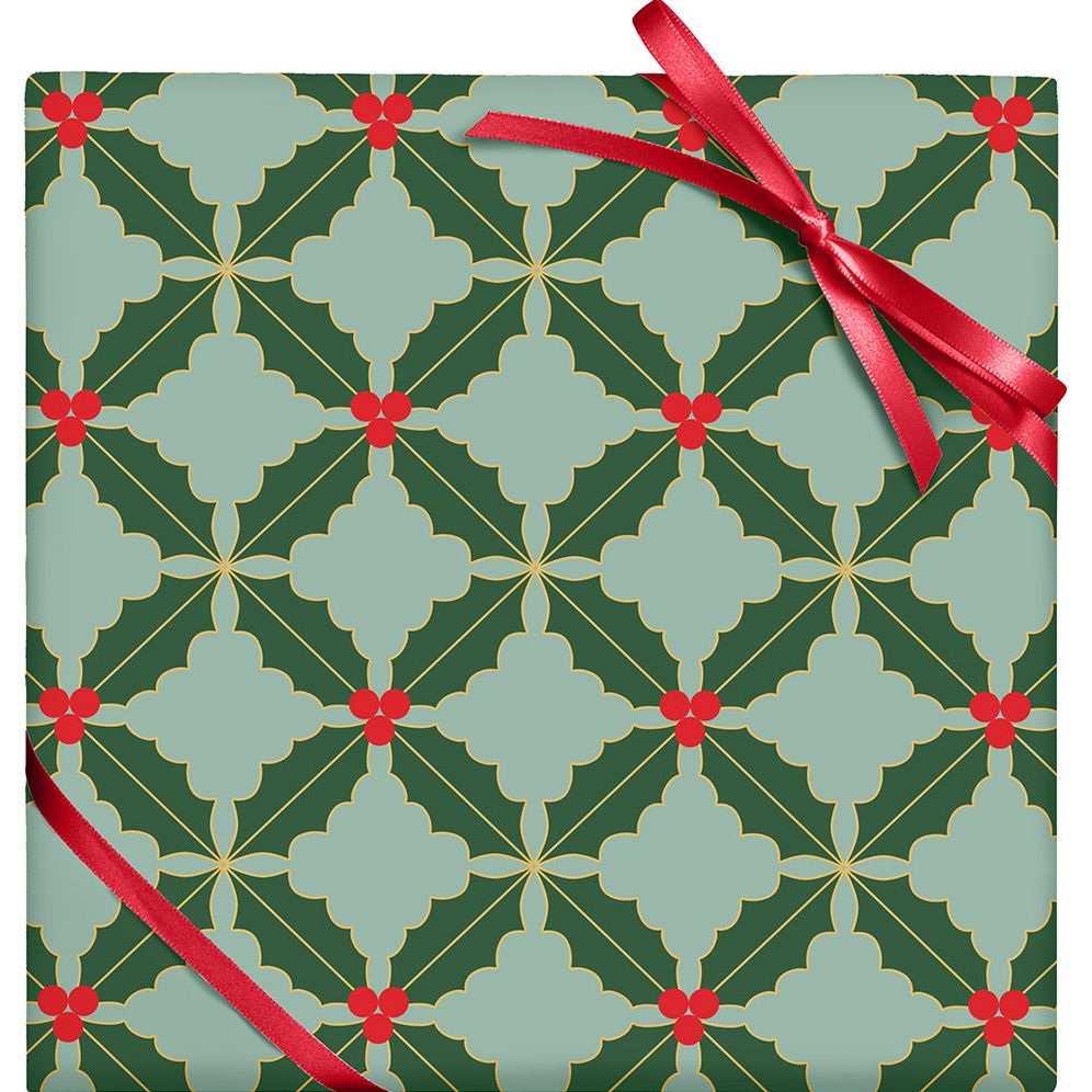 Holly Argyle Stone Wrapping Paper