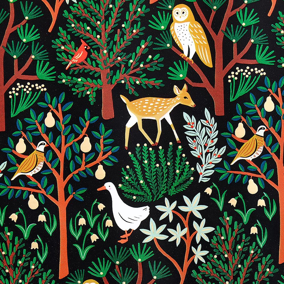 Winter Forest Wrapping Paper