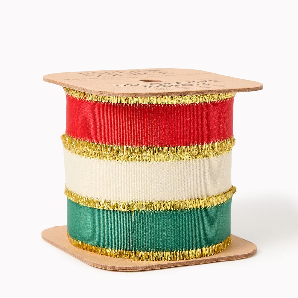 Grosgrain Fringe Ribbon Stack Set of 3