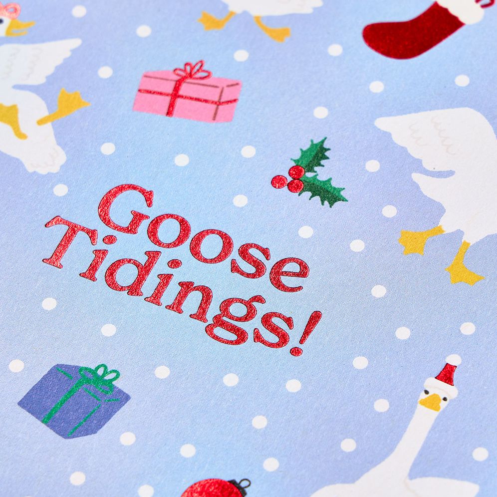 Goose Tidings Christmas Card