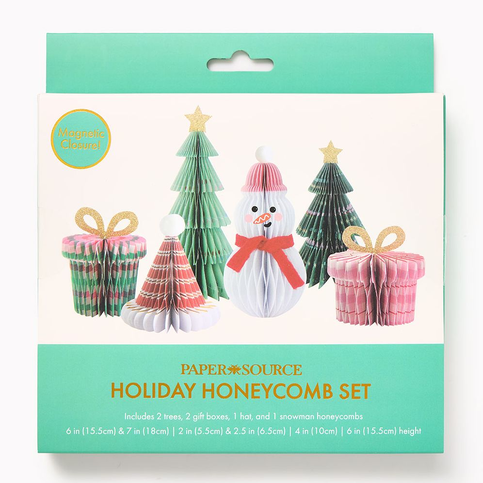 Holiday Honeycomb Set of 6