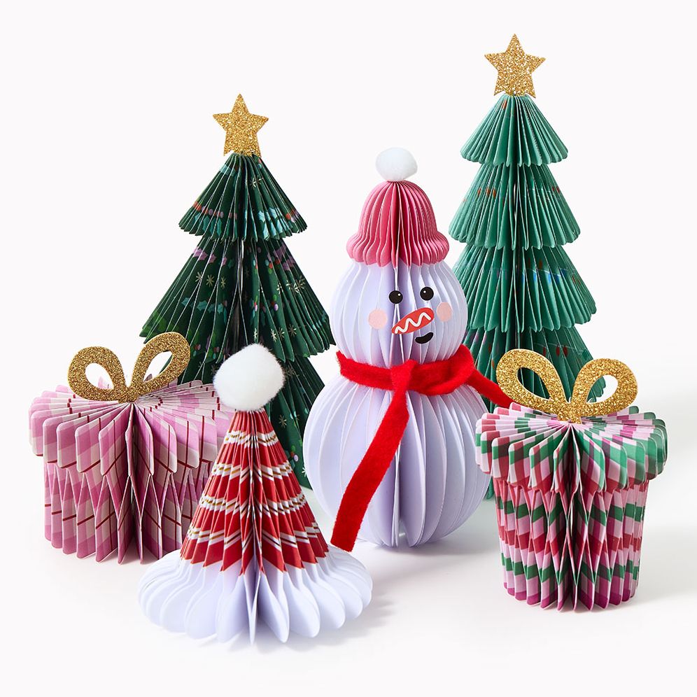 Holiday Honeycomb Set of 6