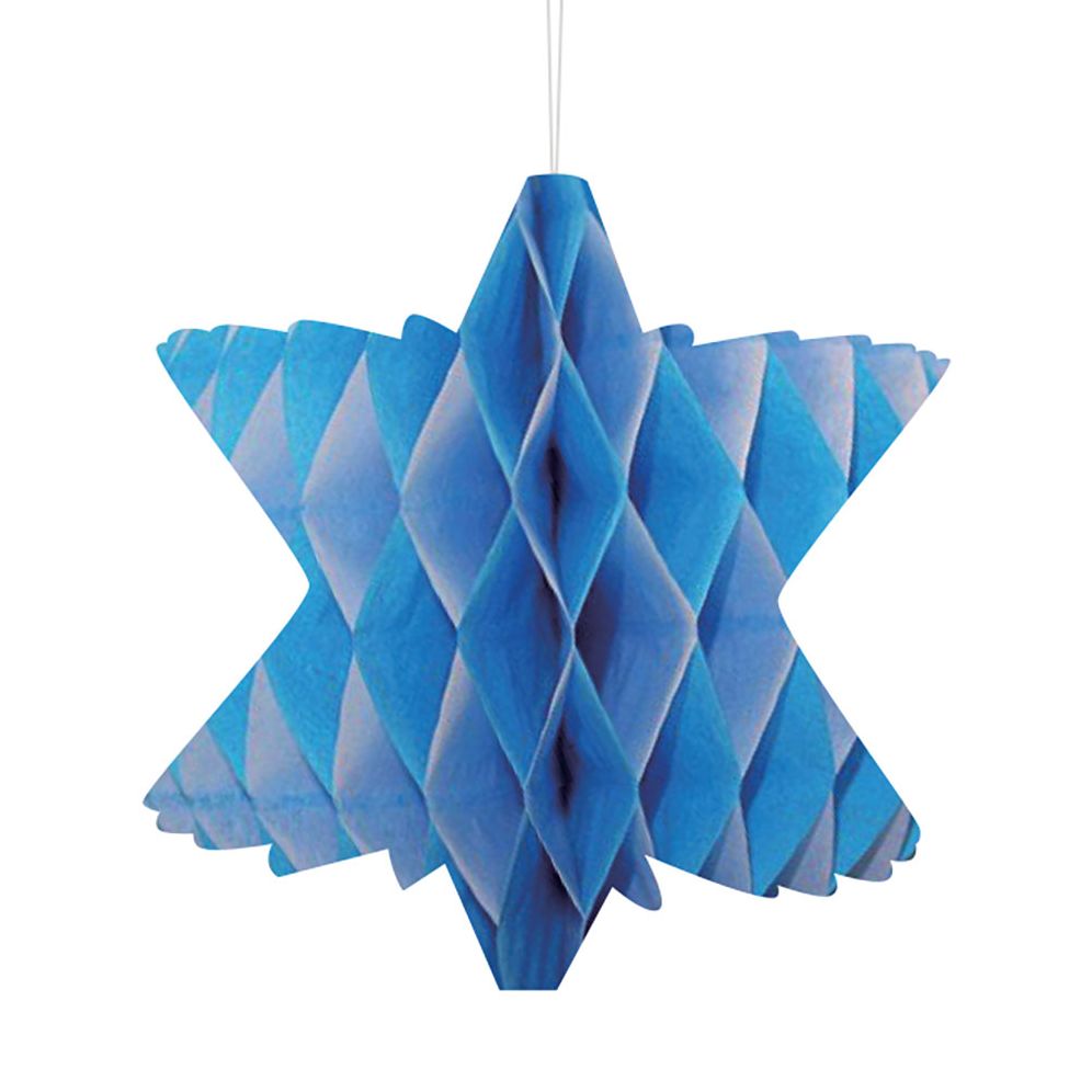 Hanukkah Star Paper Honeycomb
