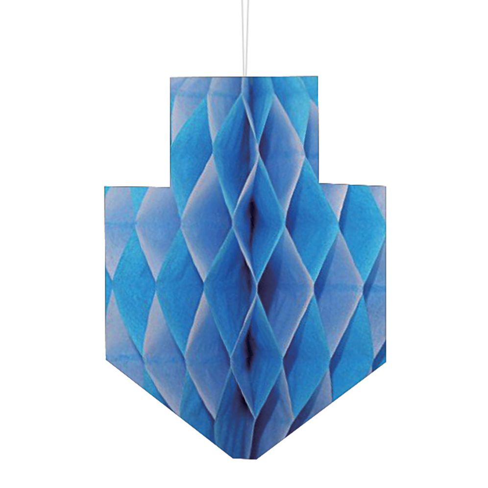 Hanukkah Dreidel Paper Honeycomb