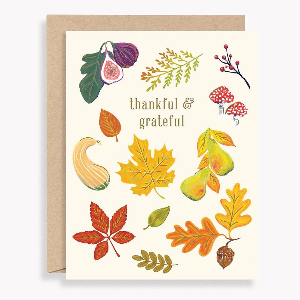 Fall Bounty Thanksgiving Card