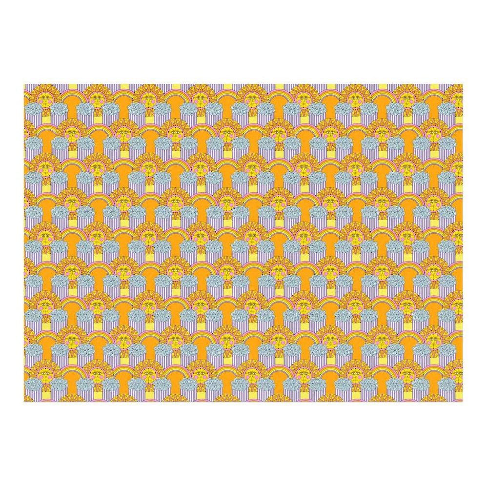 Sun & Rainbows Flat Wrap