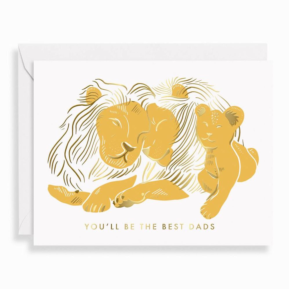 Lions Best Dads Card