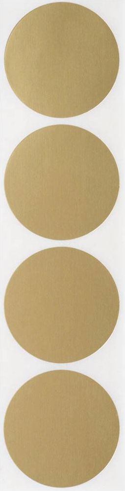 Gold Embosser Foil Seals