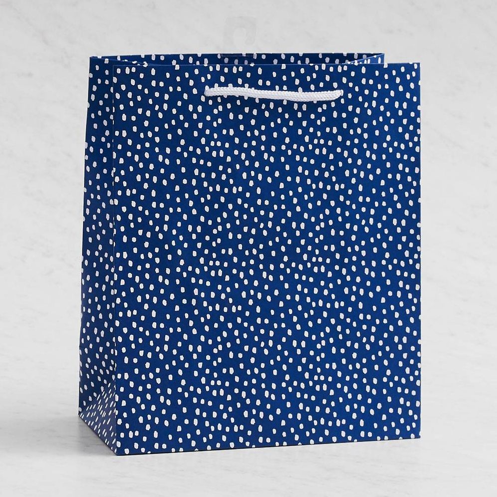 Navy Flurry Medium Bag | Paper Source