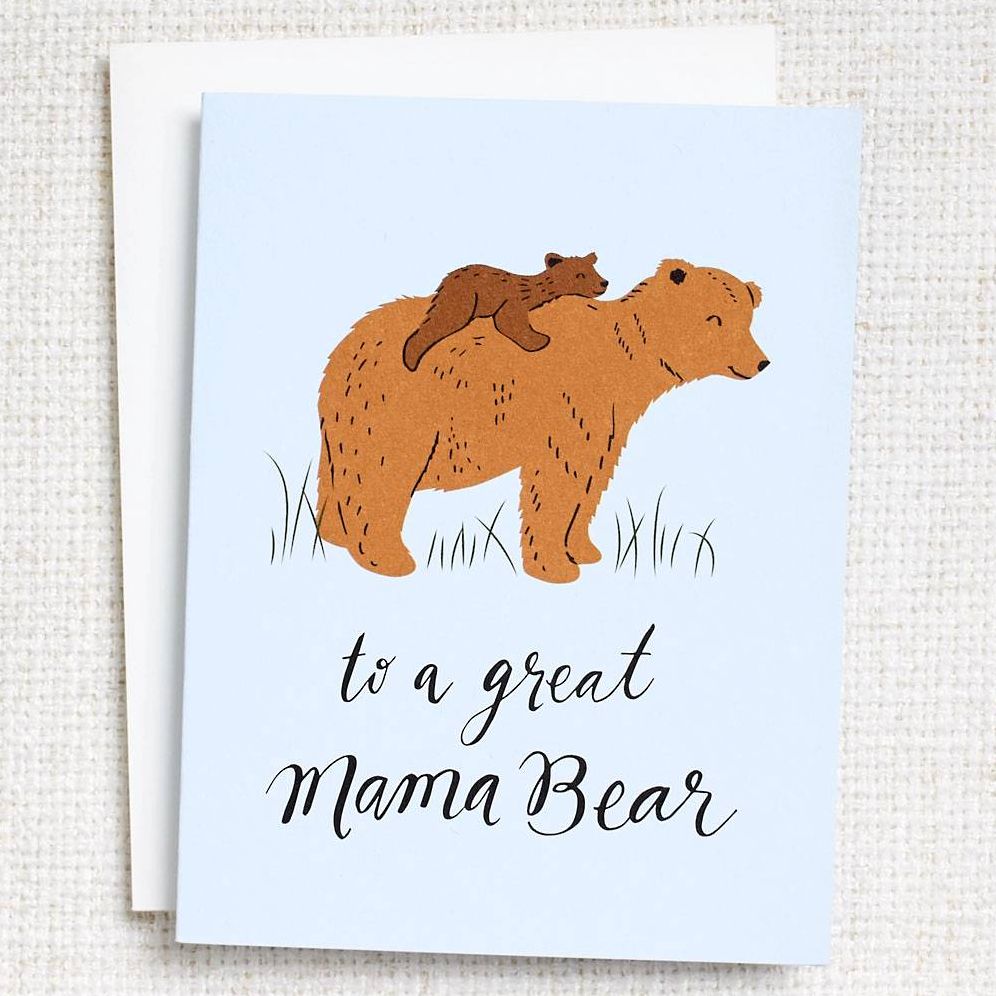 Mama Bear Mother's Day Card