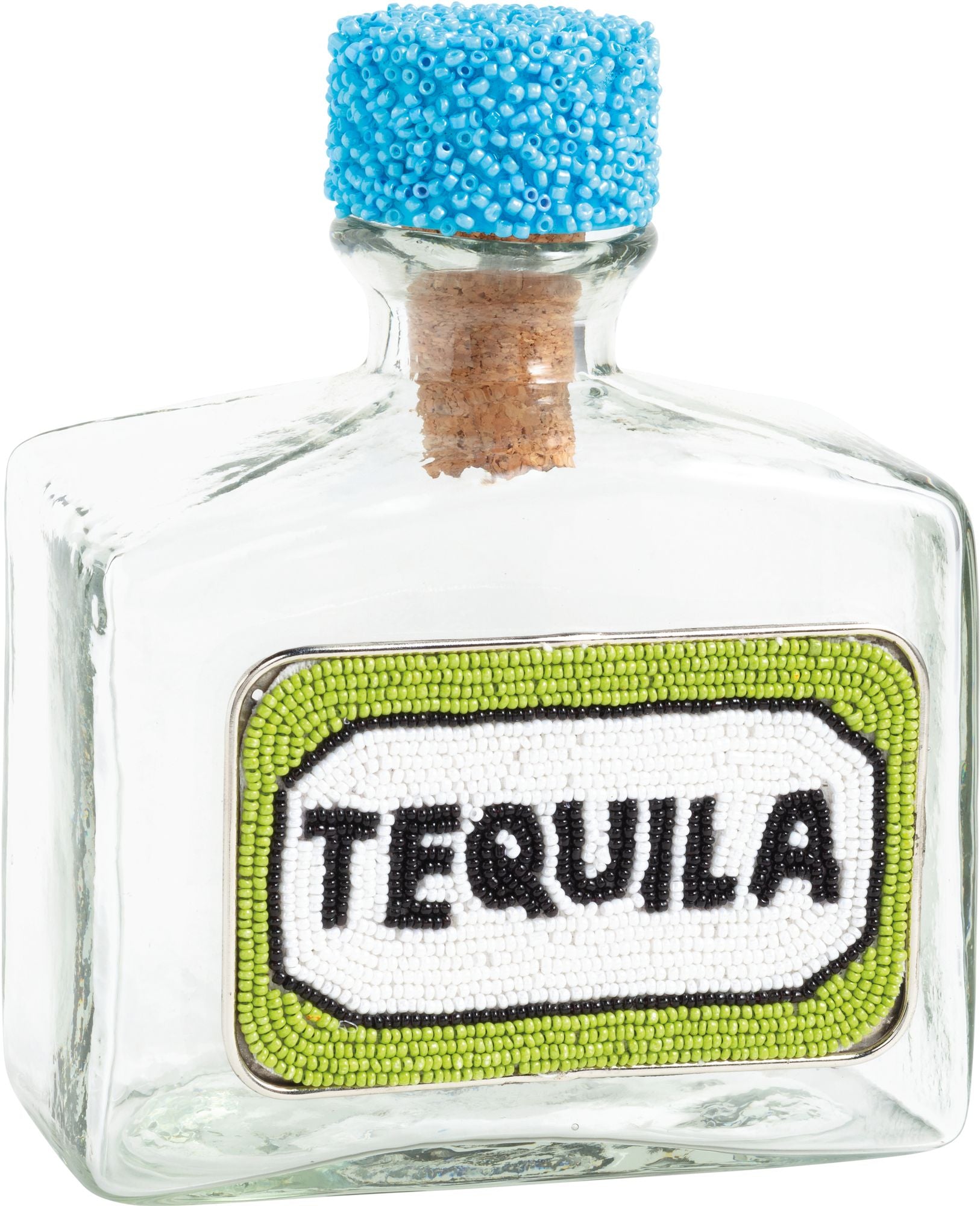 Beaded Tequila Bottle