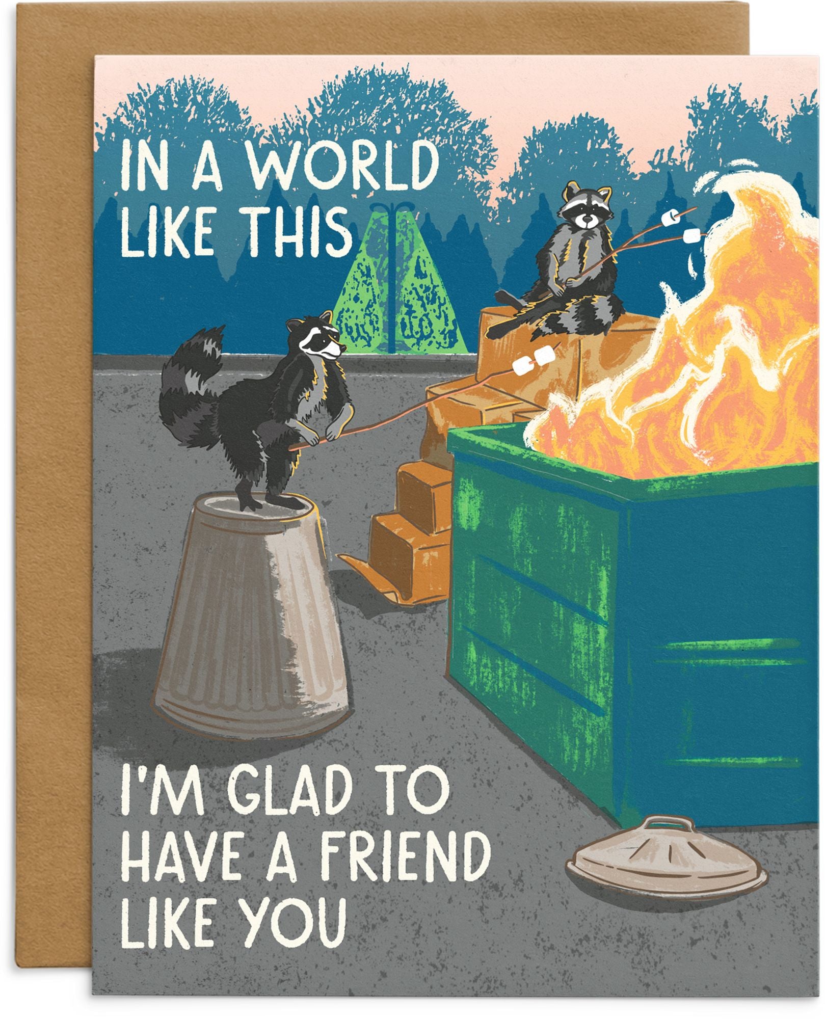 In A World Like This Friendhsip Card