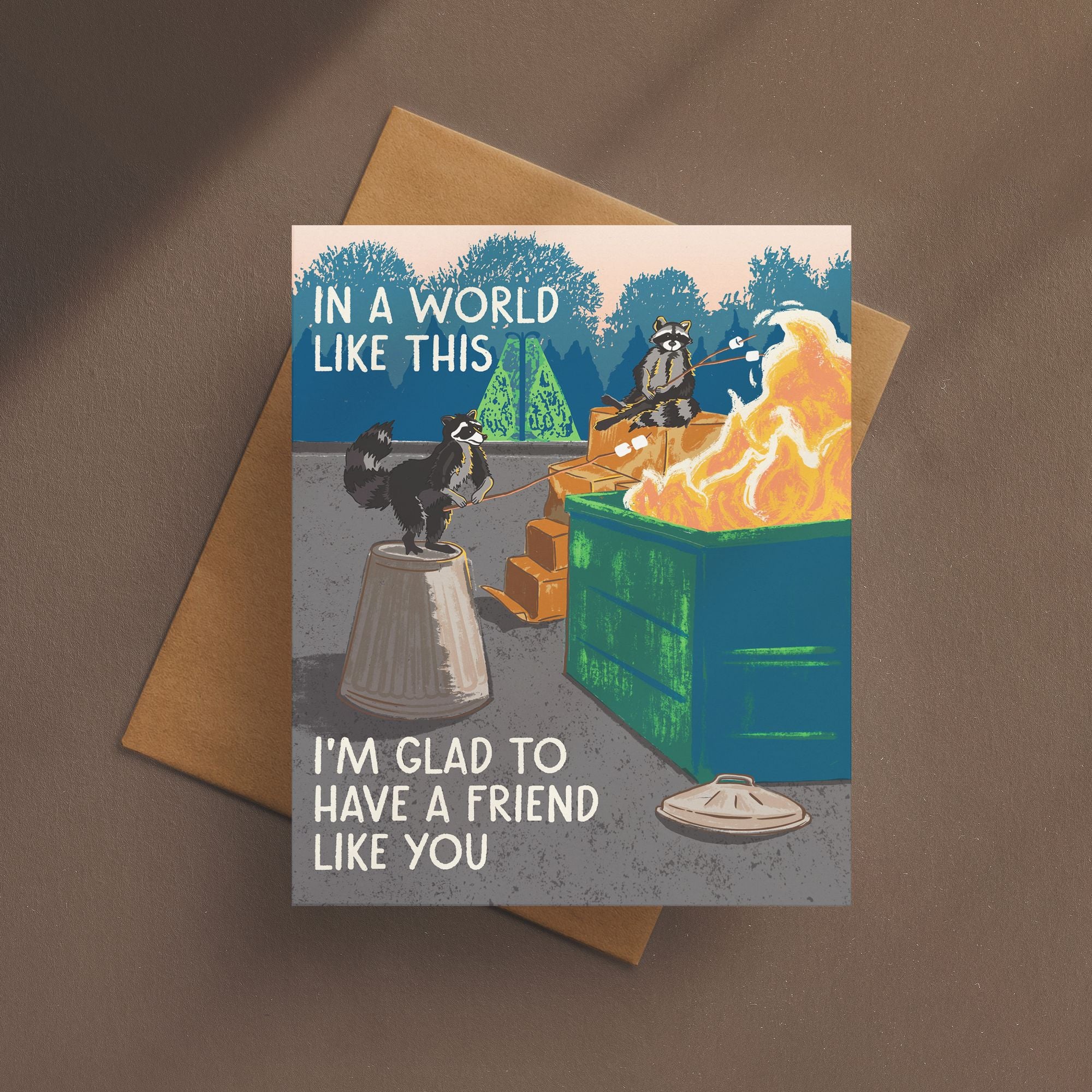 In A World Like This Friendhsip Card