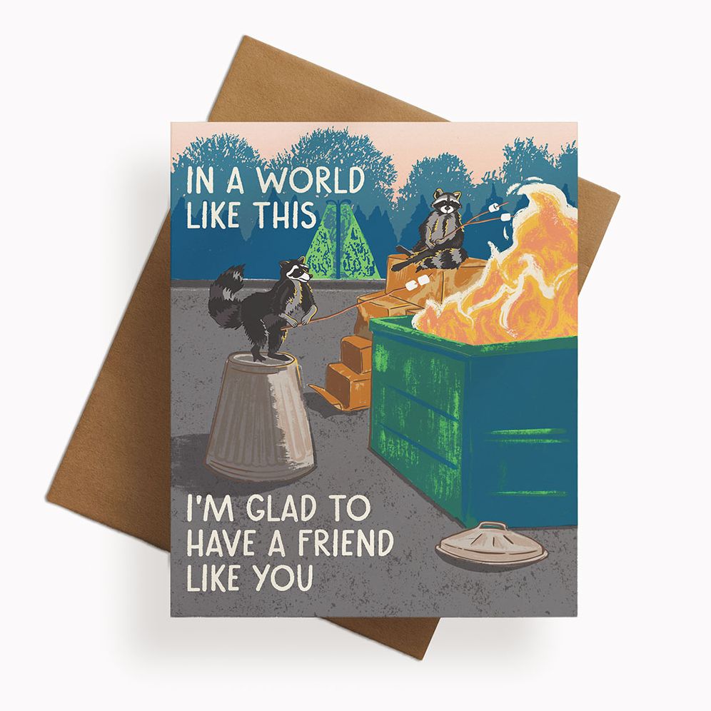 In a World Like This Friendship Card