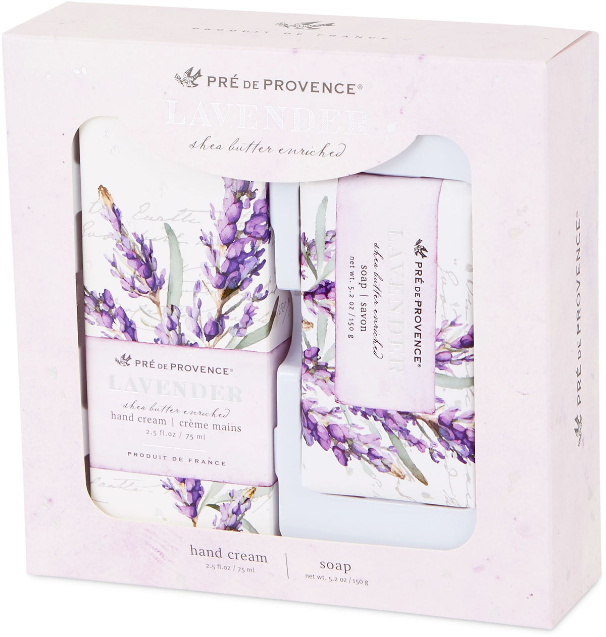 Lavender Hand Cream & Soap Set