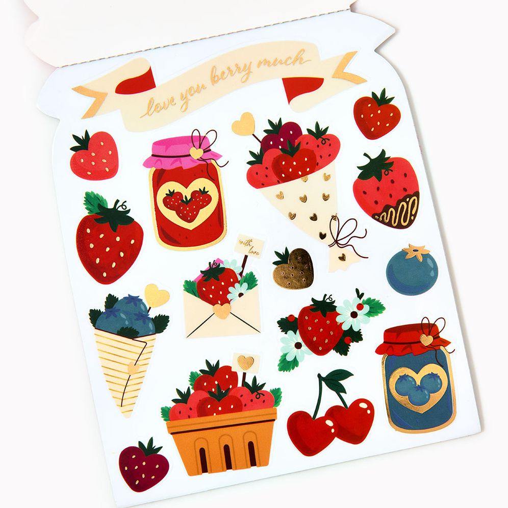 Love You Berry Much Sticker Book
