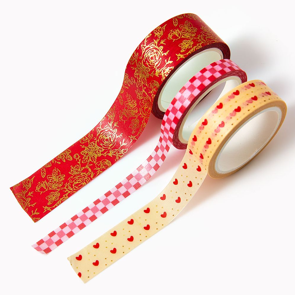 Valentines Washi Set of 3