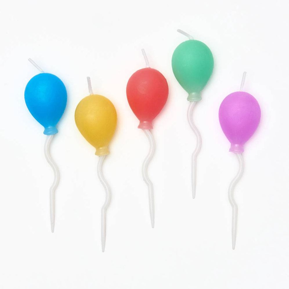 Balloon Candles S/5