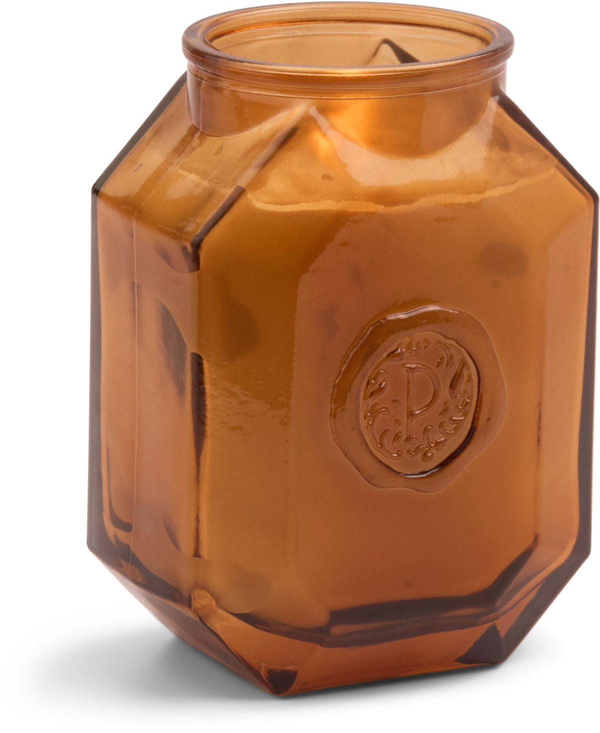 Botanica Leather and Smoke Glass Candle 8 Oz