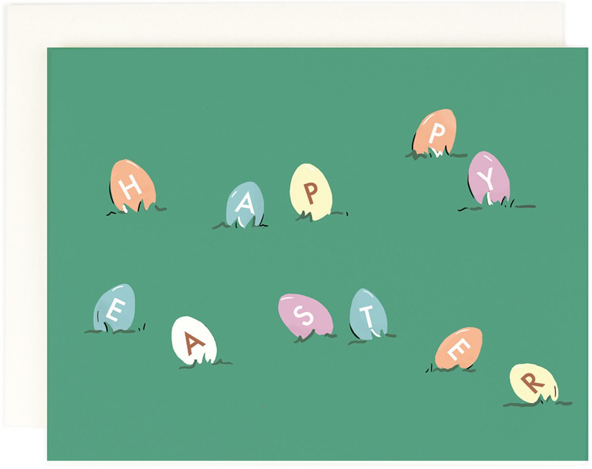 Easter Egg Hunt Greeting Card