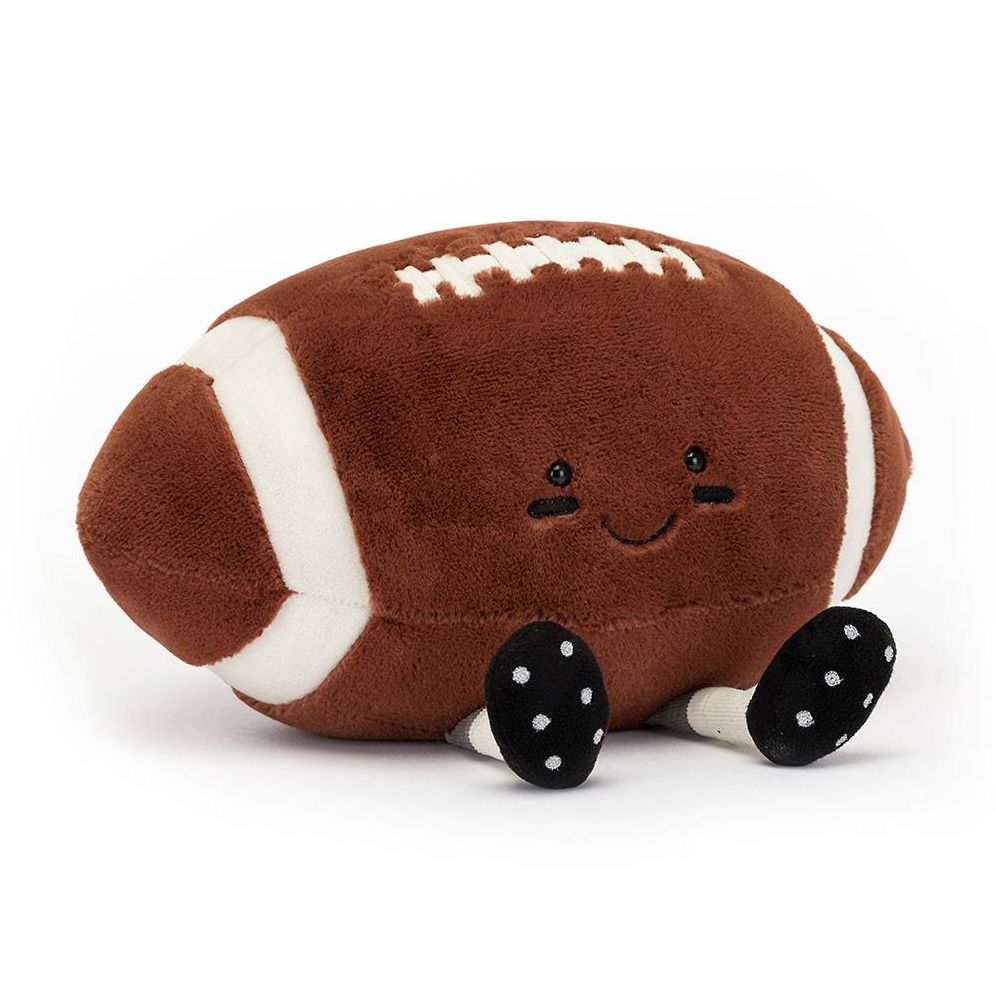  Sports American Football ぬいぐるみ Amuseables American Football Plush - In Store Exclusive | Paper Source