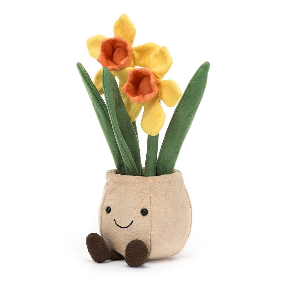  Amuseable Daffodil ぬいぐるみ 花 植木鉢 Amuseable Daffodil Pot Plush - In Store Exclusive | Paper Source