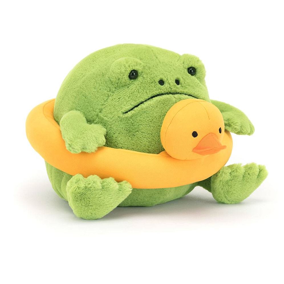 Ricky Rain Frog Rubber Ring Plush - In Store Exclusive | Paper Source