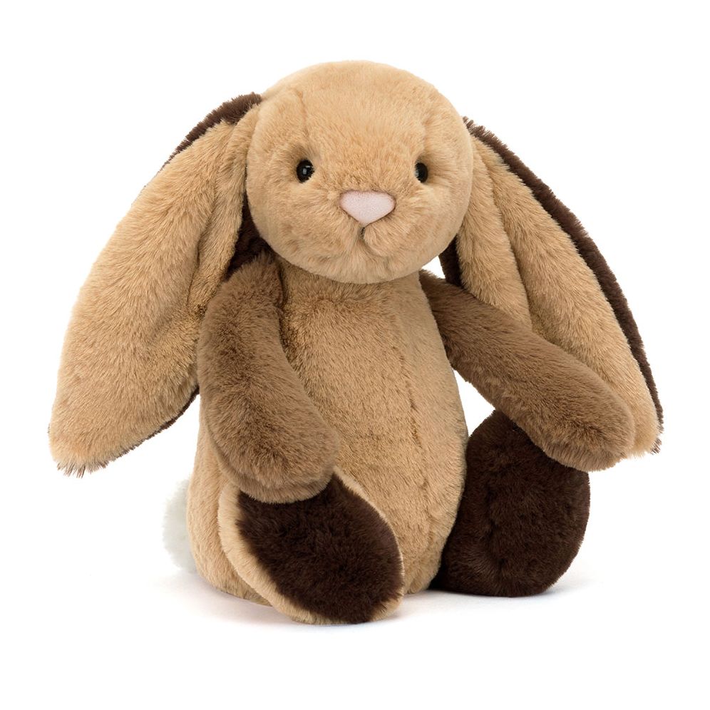  うさぎ bashful biscuit Bunny ビスケット Bashful Patchwork Brown Bunny Original | Paper Source