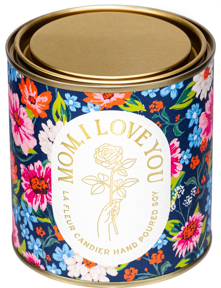La Fleur Mom I Love You Candle