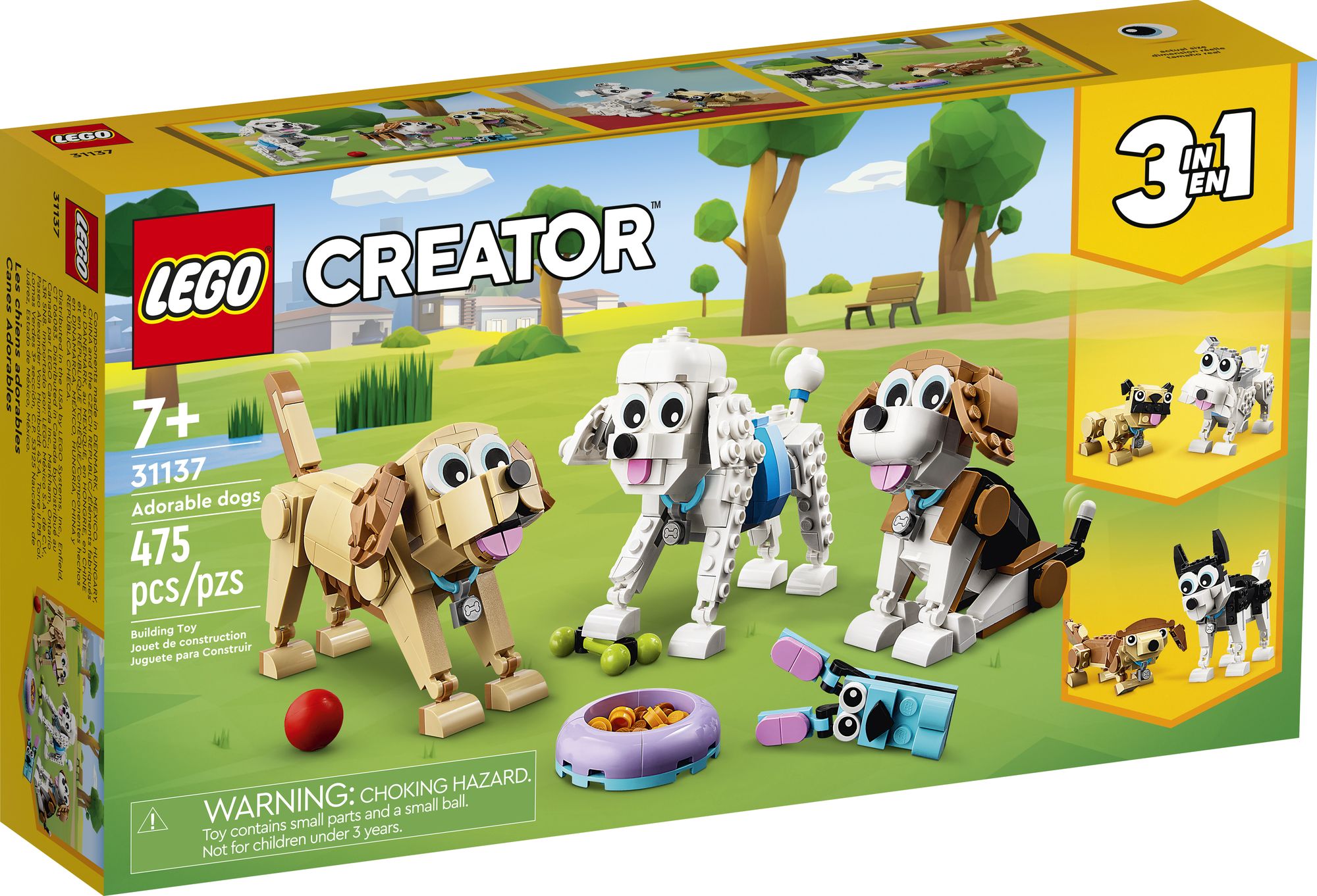 LEGO Creator Adorable dogs 31137