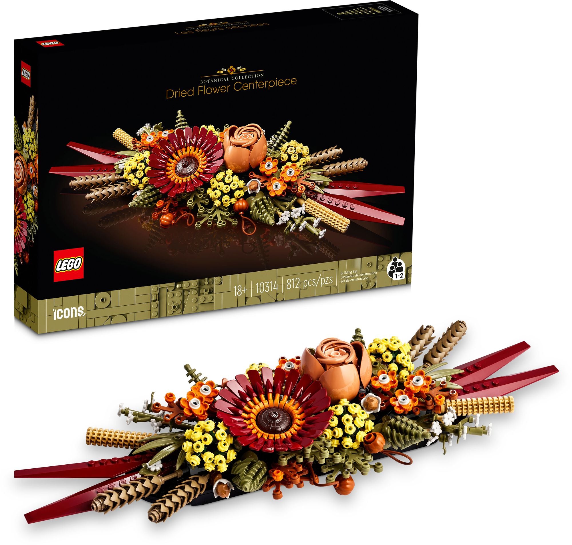 LEGO® Icons Dried Flower Centerpiece 10314 (Retiring Soon)