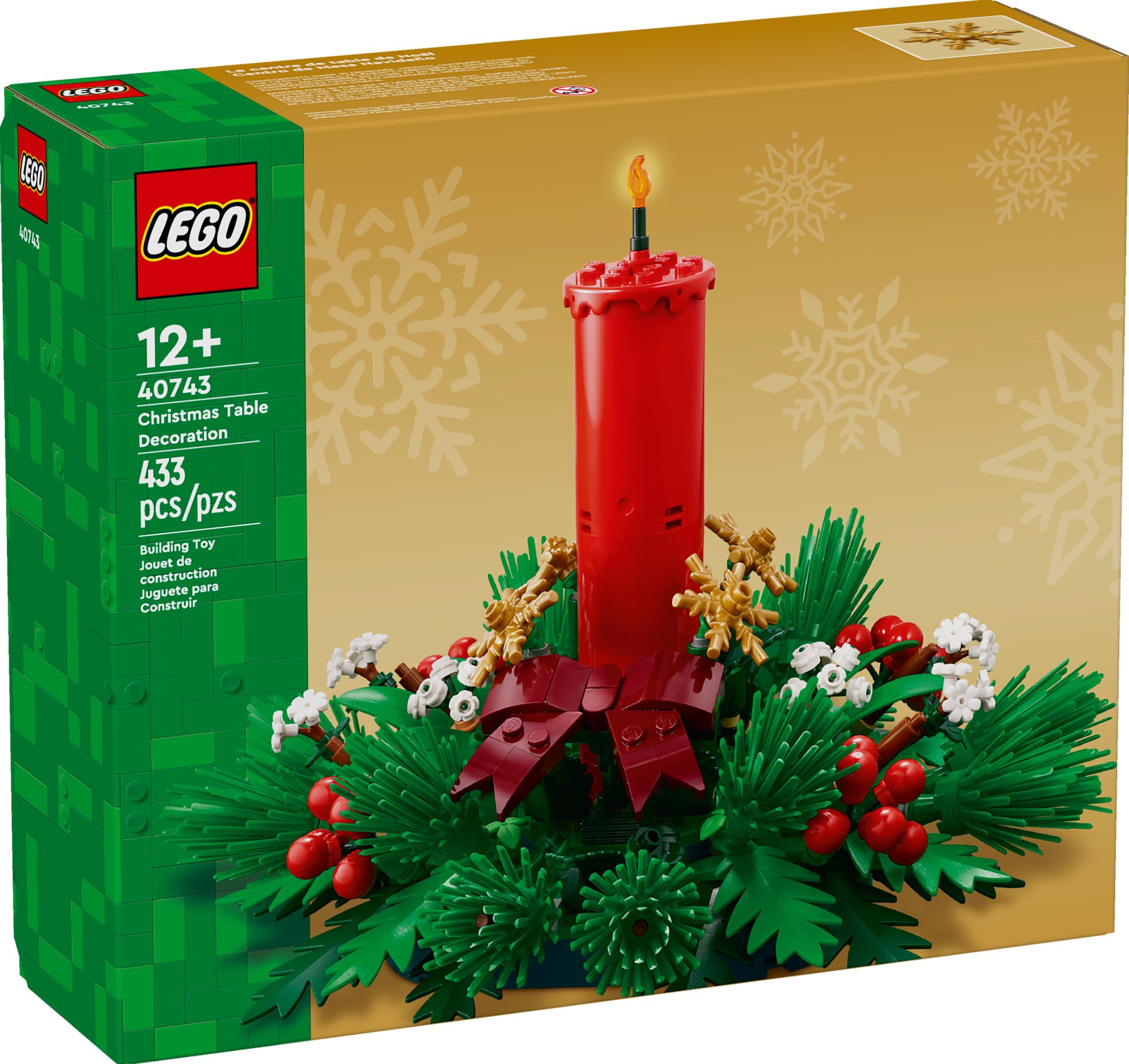 LEGO Iconic Christmas Table Decoration 40743