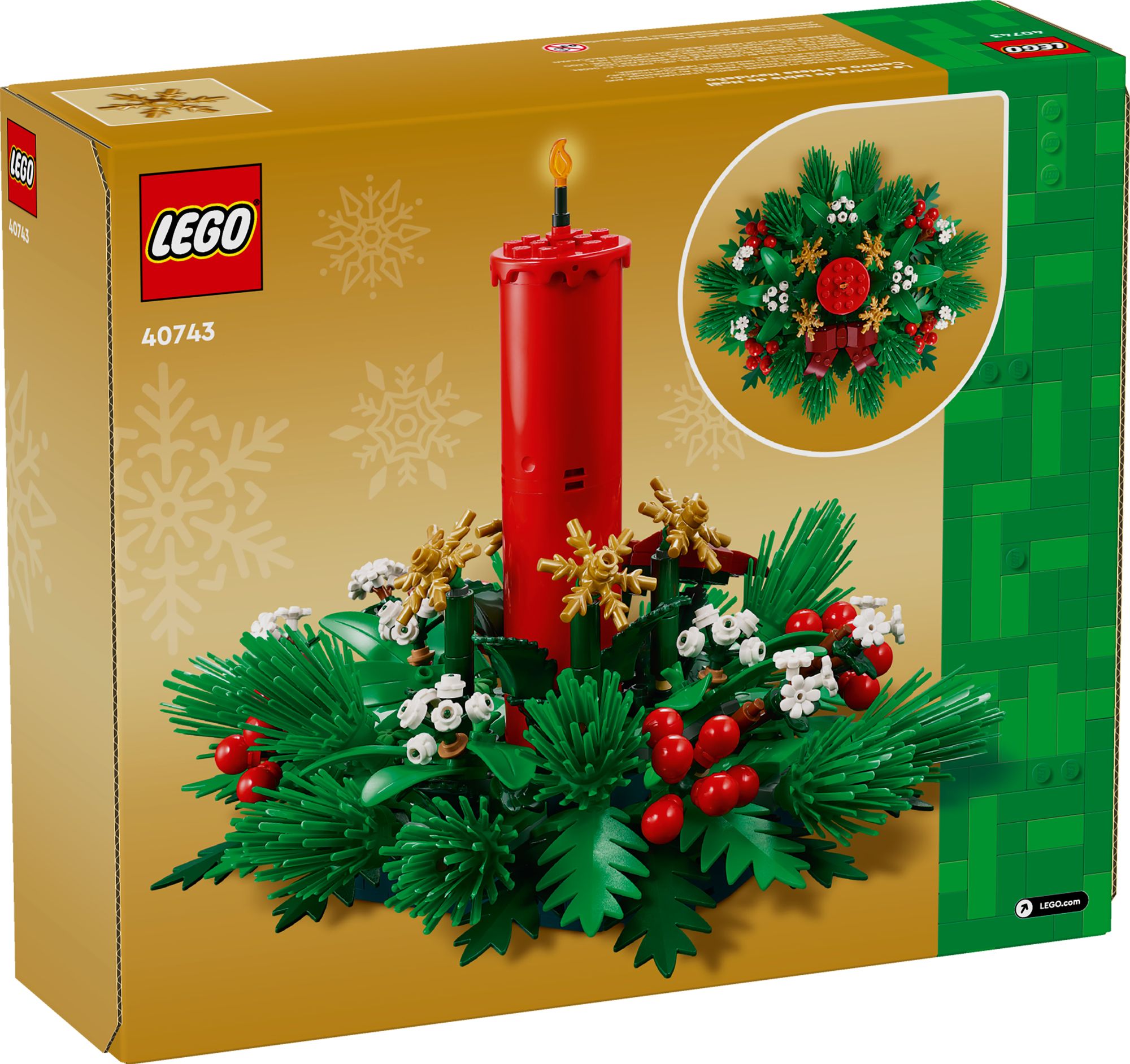LEGO Iconic Christmas Table Decoration 40743