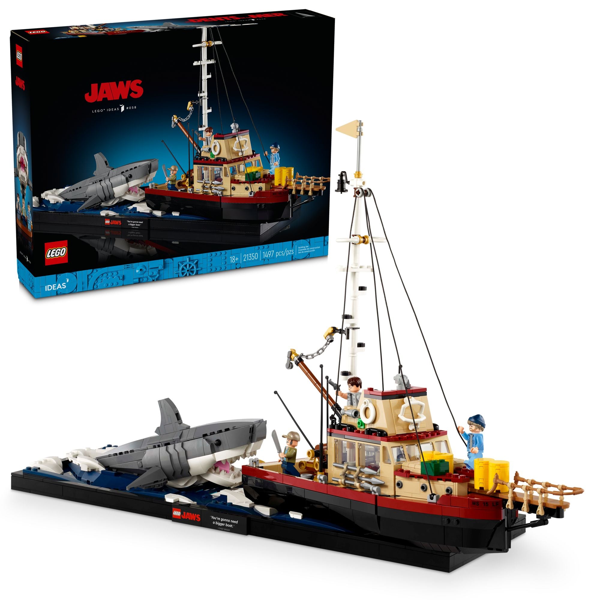 LEGO Ideas Jaws 21350 | Paper Source