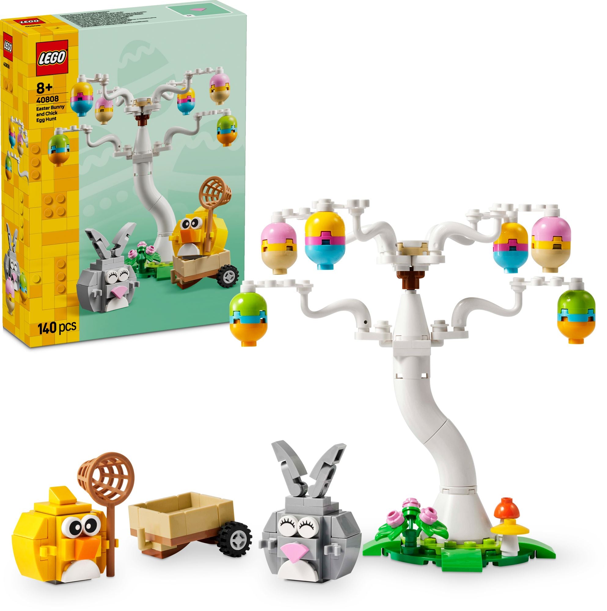 LEGO Iconic Easter Bunny and Chick Egg Hunt 40808