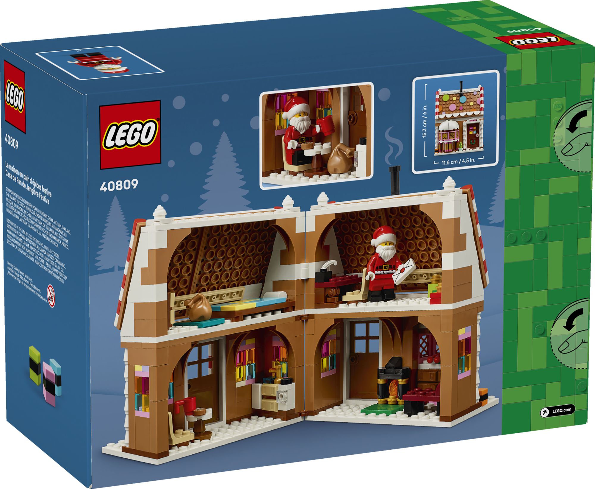 LEGO Festive Gingerbread House 40809