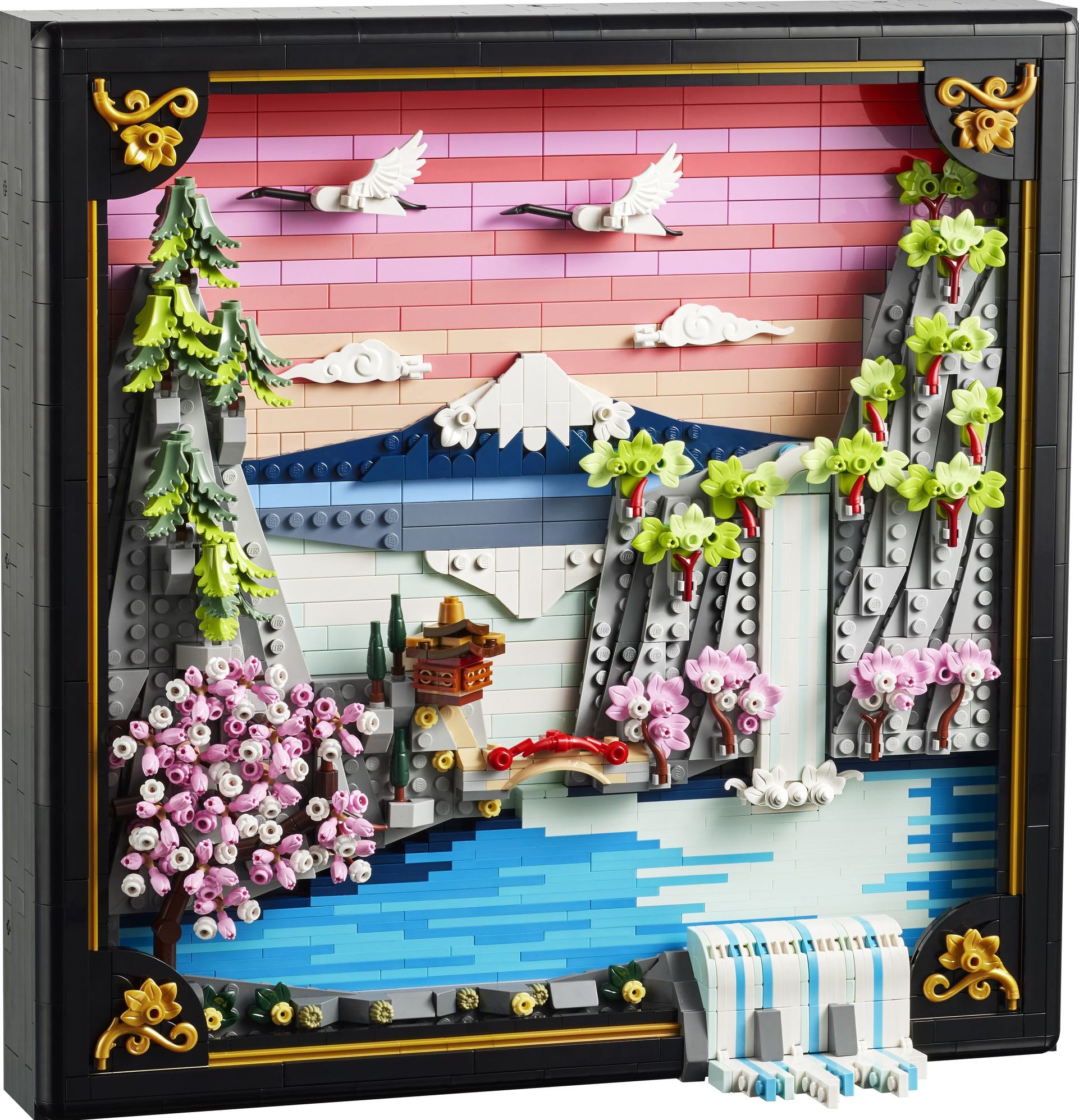 LEGO ART Japanese Cherry Blossom Landscape 31218 | Paper Source
