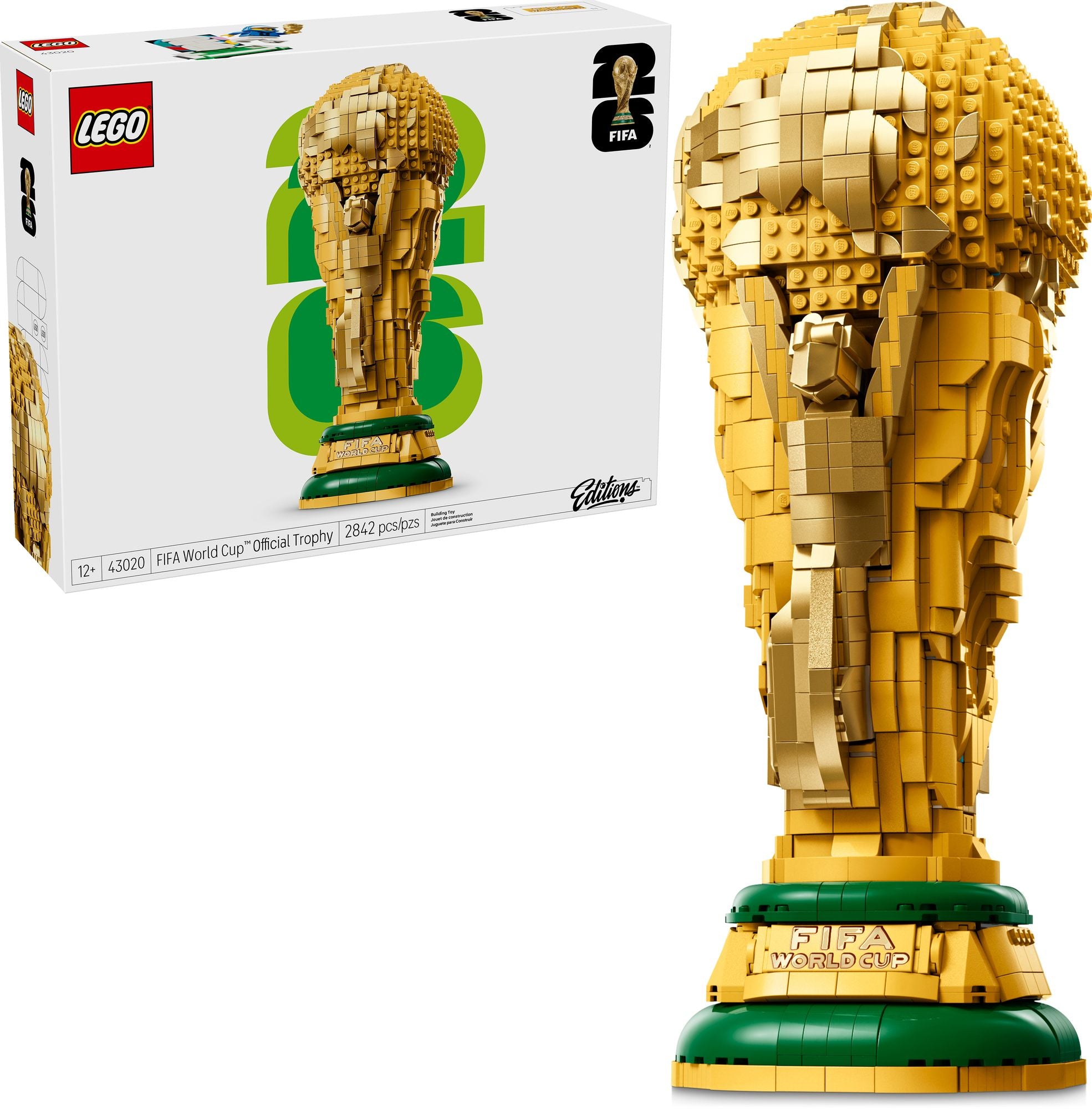 LEGO Editions Sports FIFA World Cup™ Official Trophy 43020