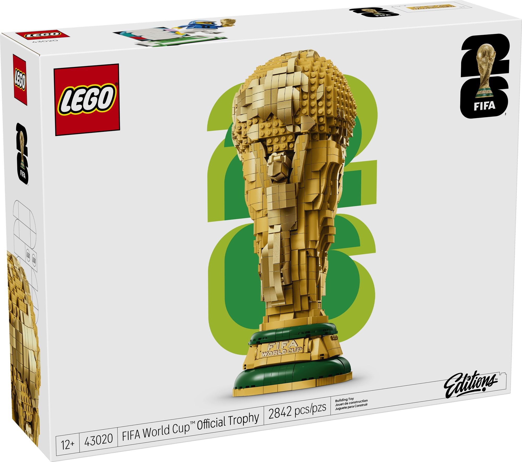 LEGO Editions Sports FIFA World Cup™ Official Trophy 43020