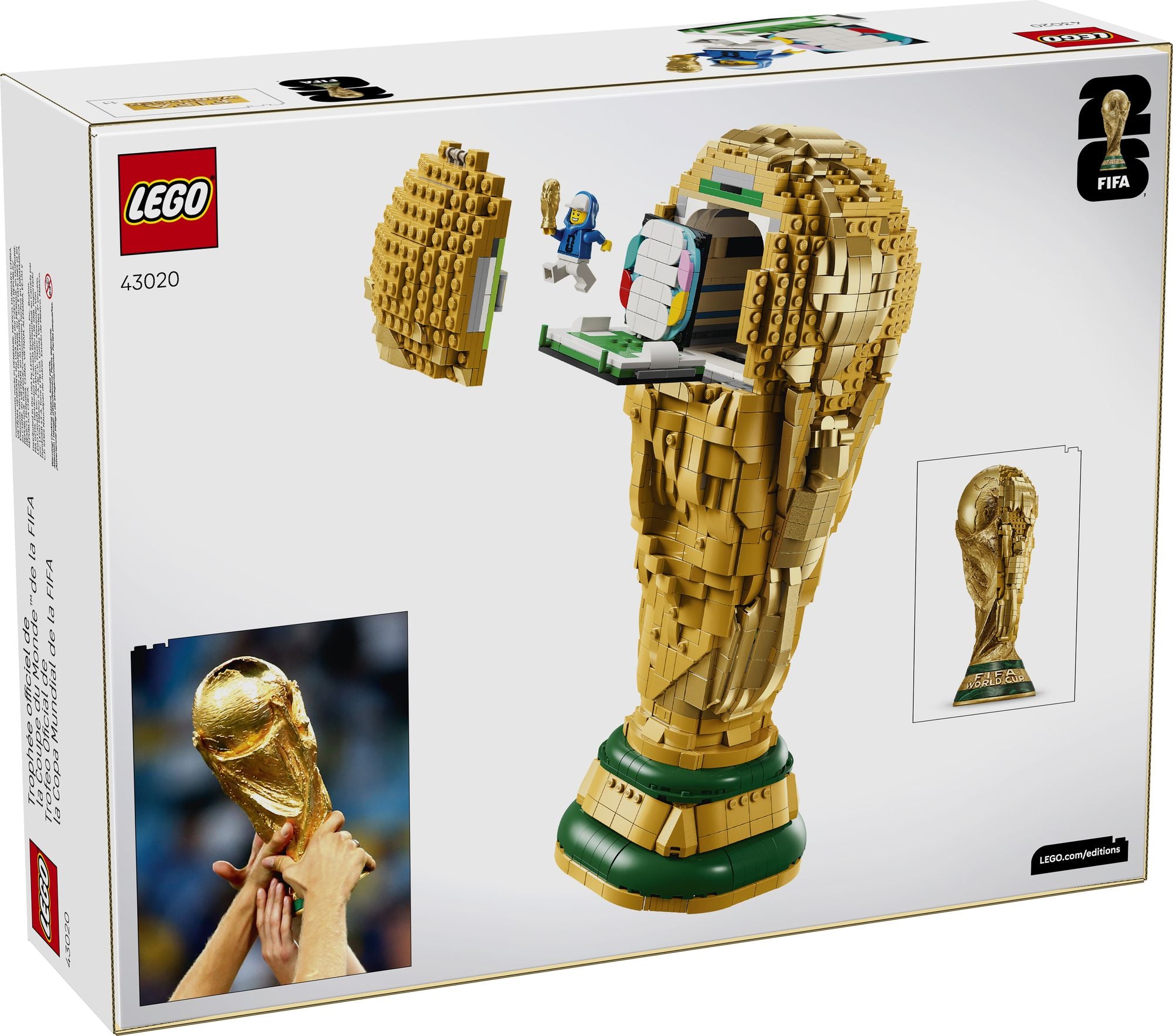 LEGO Editions Sports FIFA World Cup™ Official Trophy 43020