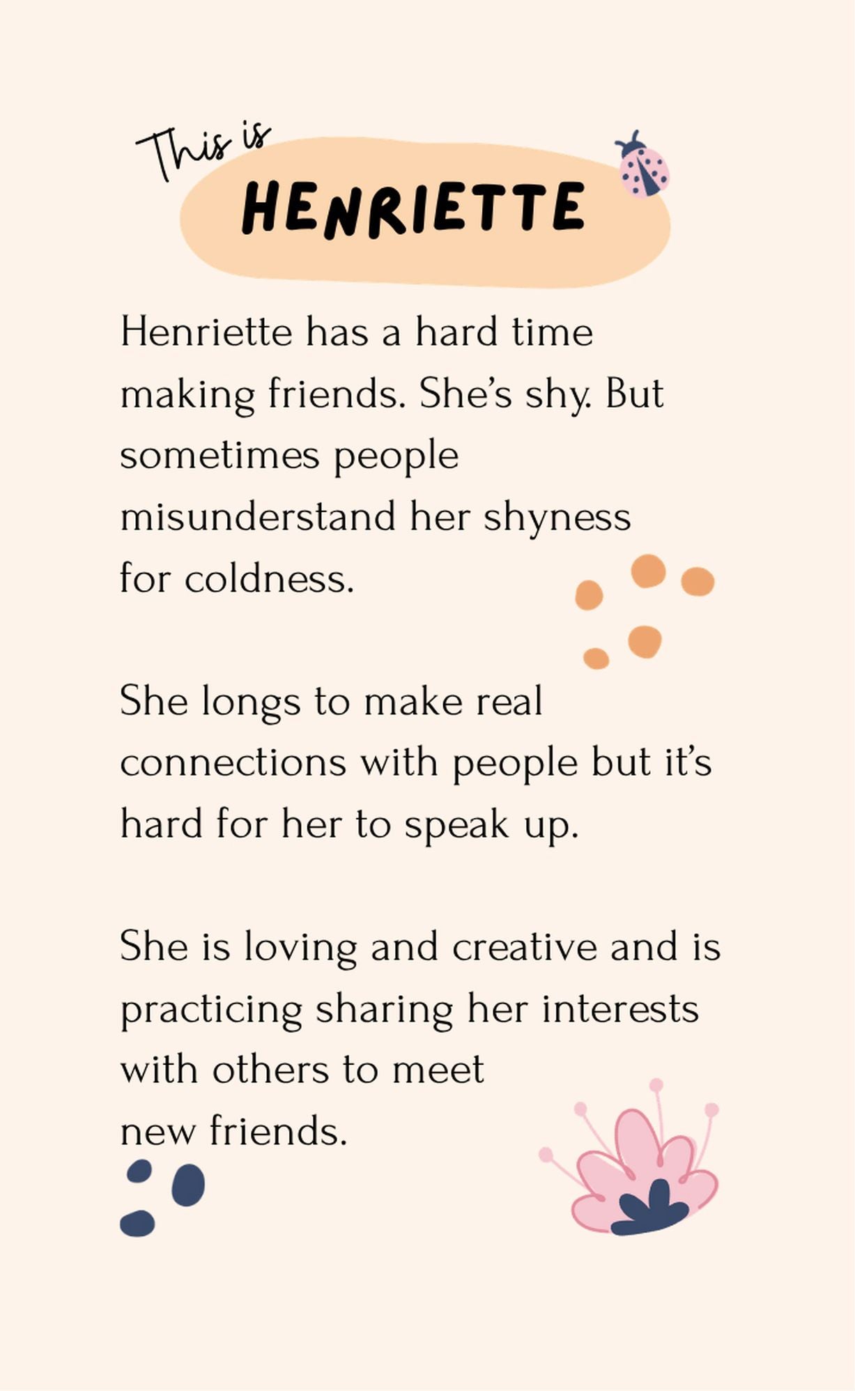 Sad Stuffies Henriette