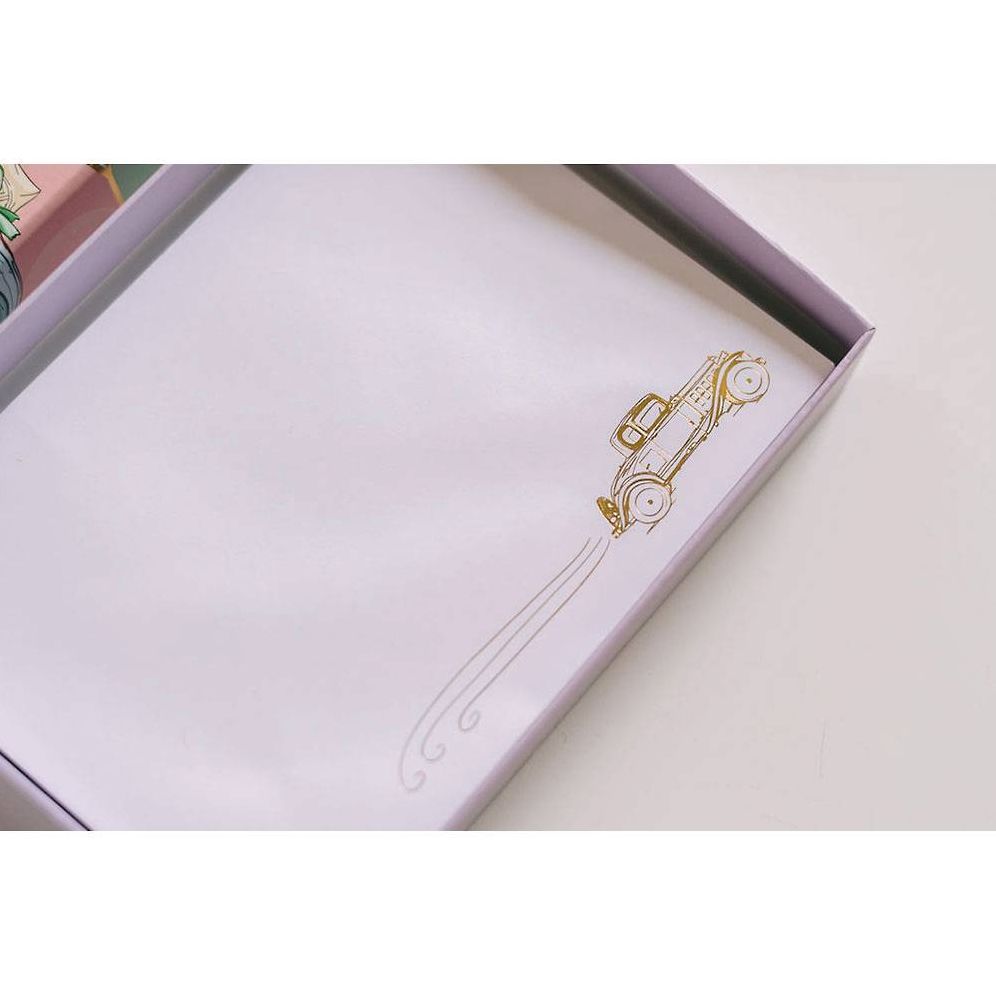 Classic Cars Stationery Set