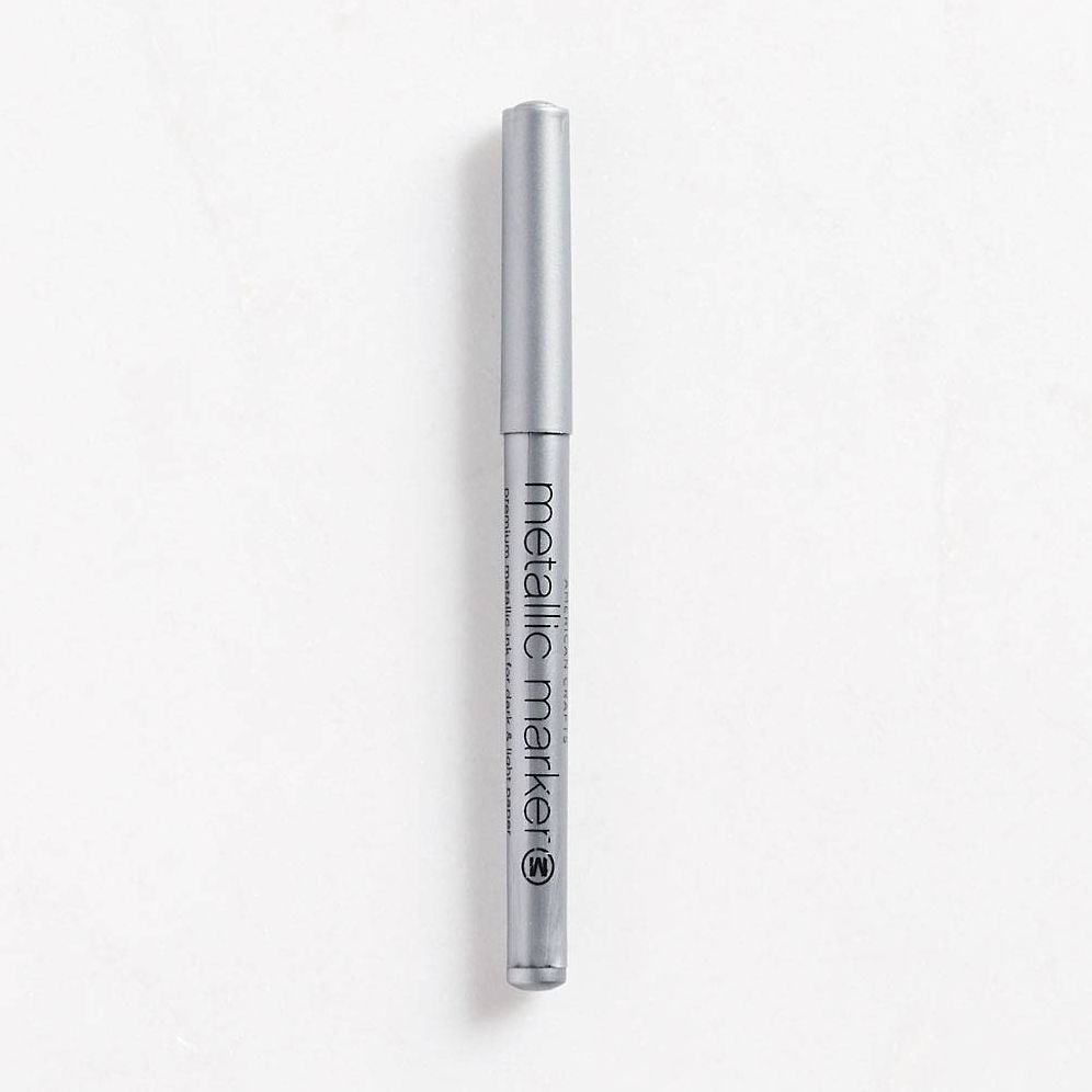 Silver Medium Metallic Marker