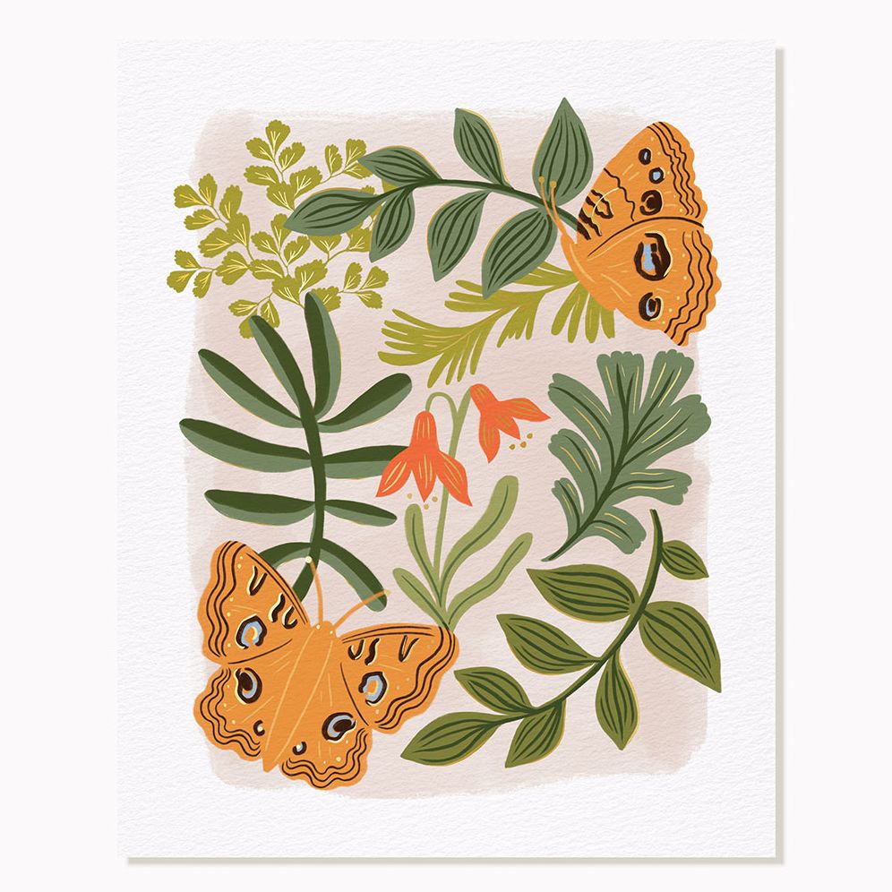Butterflies 8x10 Art Print