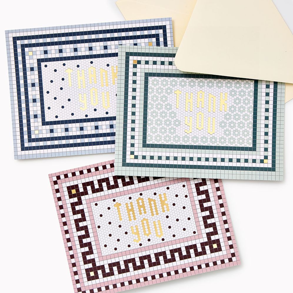 Thank You Tiles A2 Stationery Set